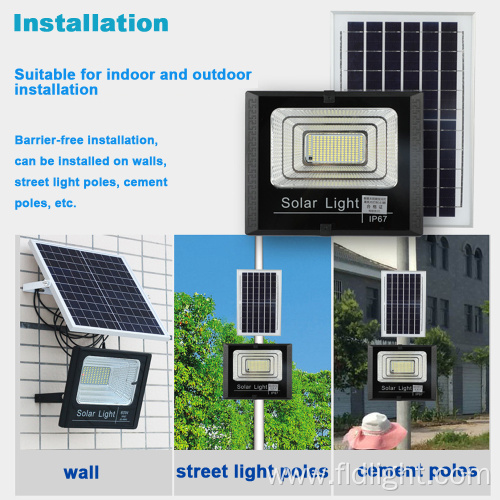 Garden Outdoor Aluminum Waterproof Led Solar Floodlight